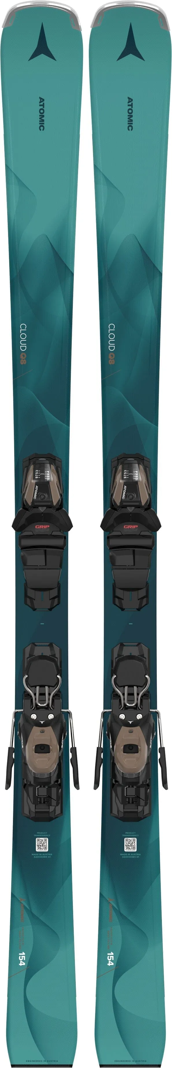 Atomic Women's Cloud Q8 Skis with M 10 GW Bindings 2026 - Image 2