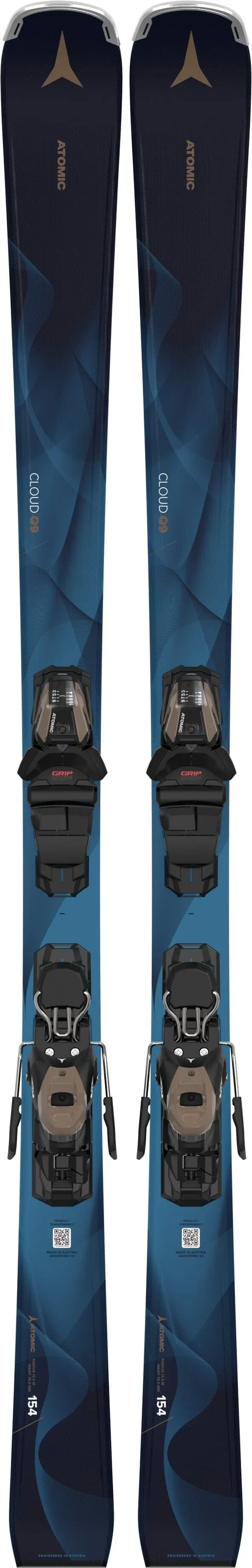 Atomic Women's Cloud Q9 Skis with M 10 GW Bindings 2026 - Image 2