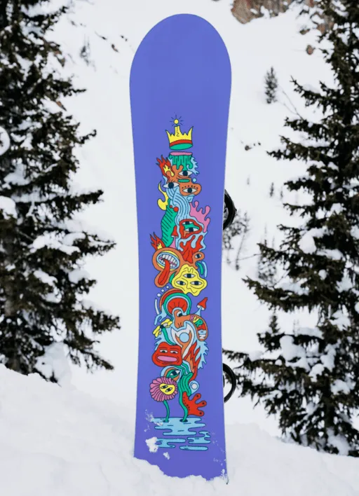 Burton Men's Counterbalance Camber Snowboard - Hallucinate 2026 - Image 2