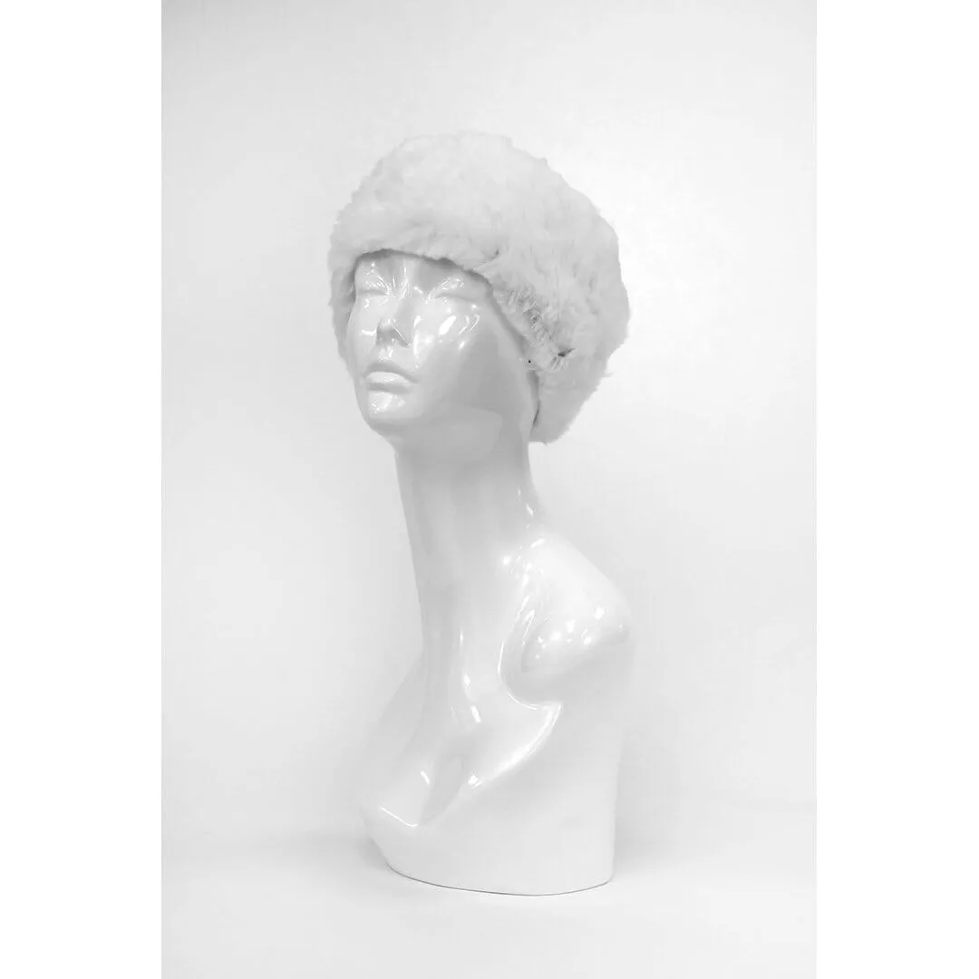 Mitchie's Matchings Women's Stretchy Knitted Rabbit Fur Headband - Image 4