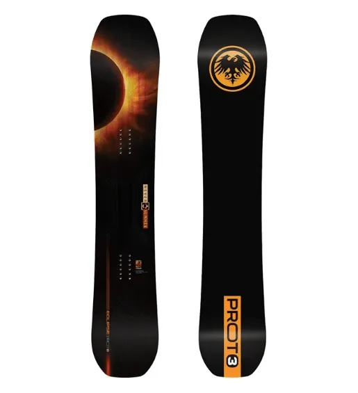 Never Summer Men's Proto T3 Eclipse Wide Snowboard 2026