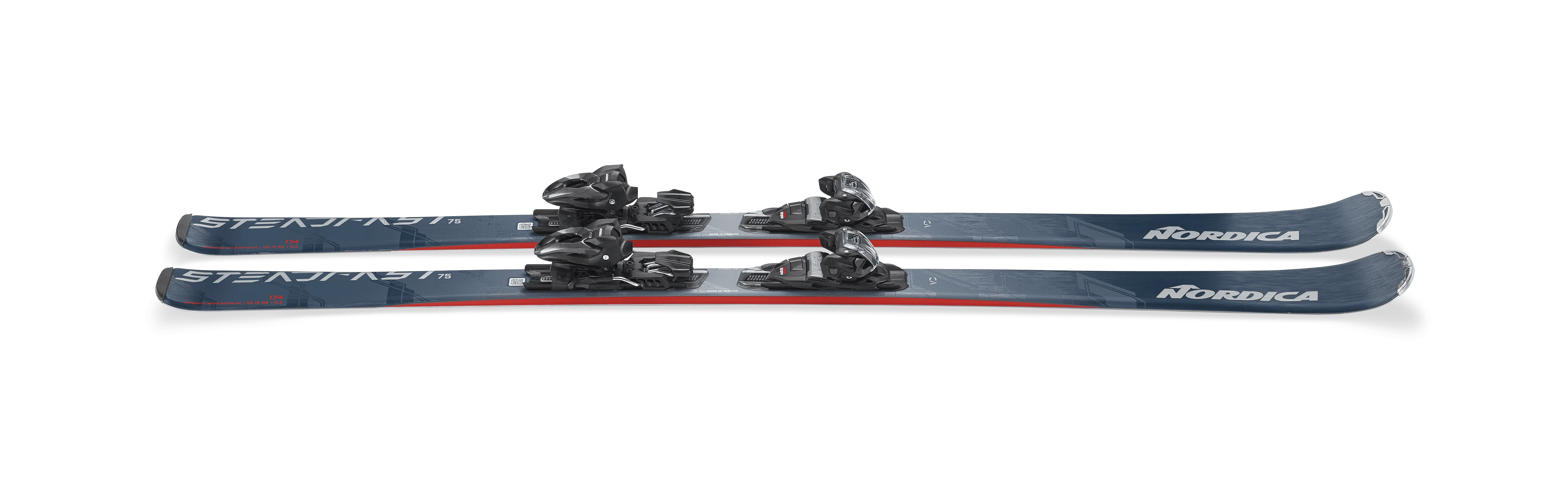 Nordica Men's Steadfast 75 Skis with TP2 Compact 10 FDT Bindings 2027 - Image 3