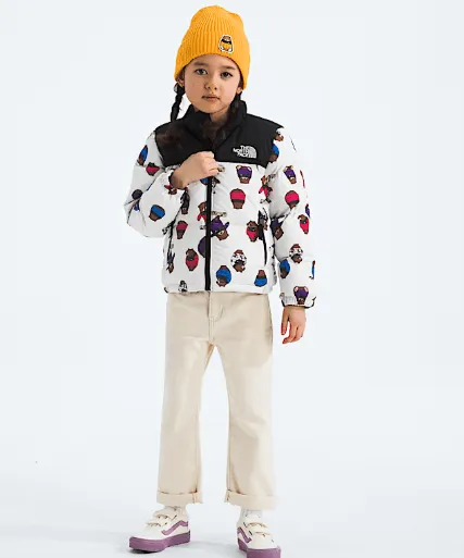 Northface Toddler 1996 Retro Nuptse Jacket Print - Image 3