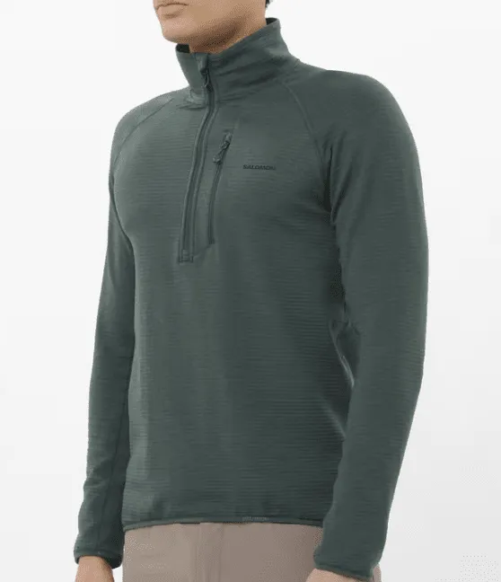 Salomon Men's Essential Lightwarm Half Zip Midlayer - Image 2