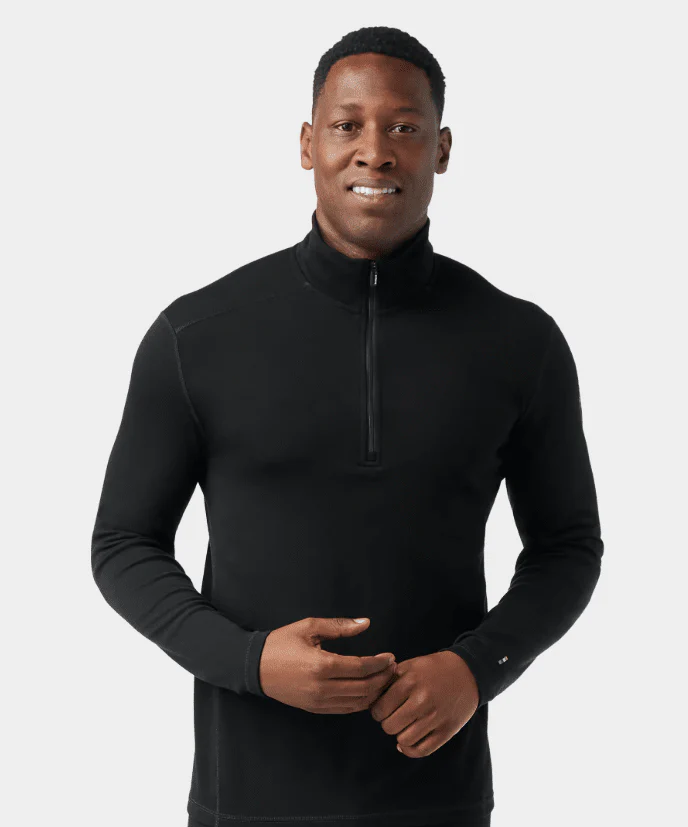 Smartwool Men's Classic Thermal Merino Base Layer 1/4 Zip