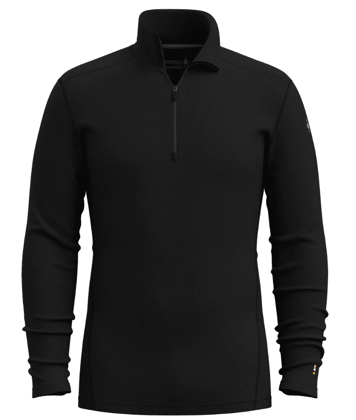 Smartwool Men's Classic Thermal Merino Base Layer 1/4 Zip - Image 3