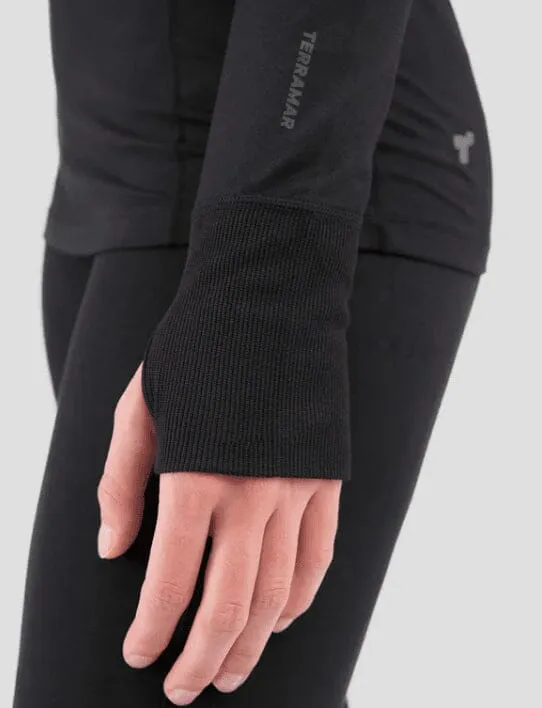 Terramar Women's 2.0 Cloud Nine Performance Baselayer Scoop Top - Image 3