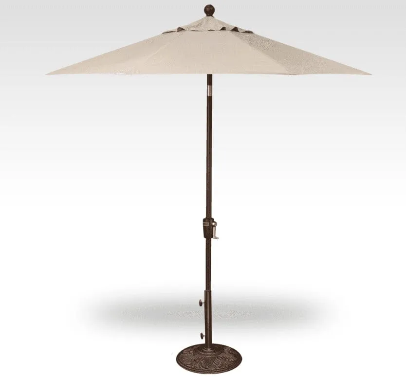 Treasure Garden 7.5' Push Button Tilt Market Umbrella - Image 3