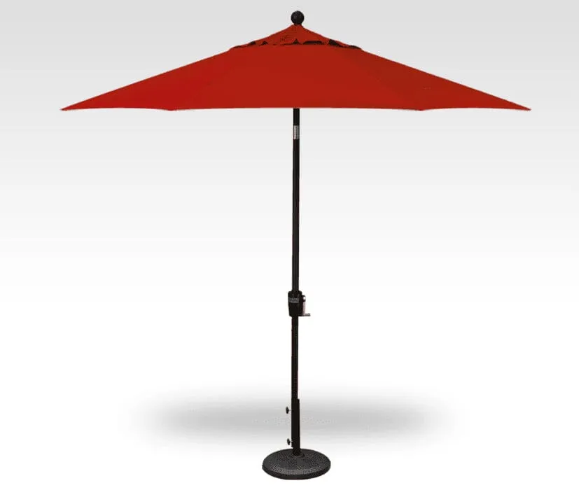 Treasure Garden 9' Push Button Tilt Market Umbrella - Image 5