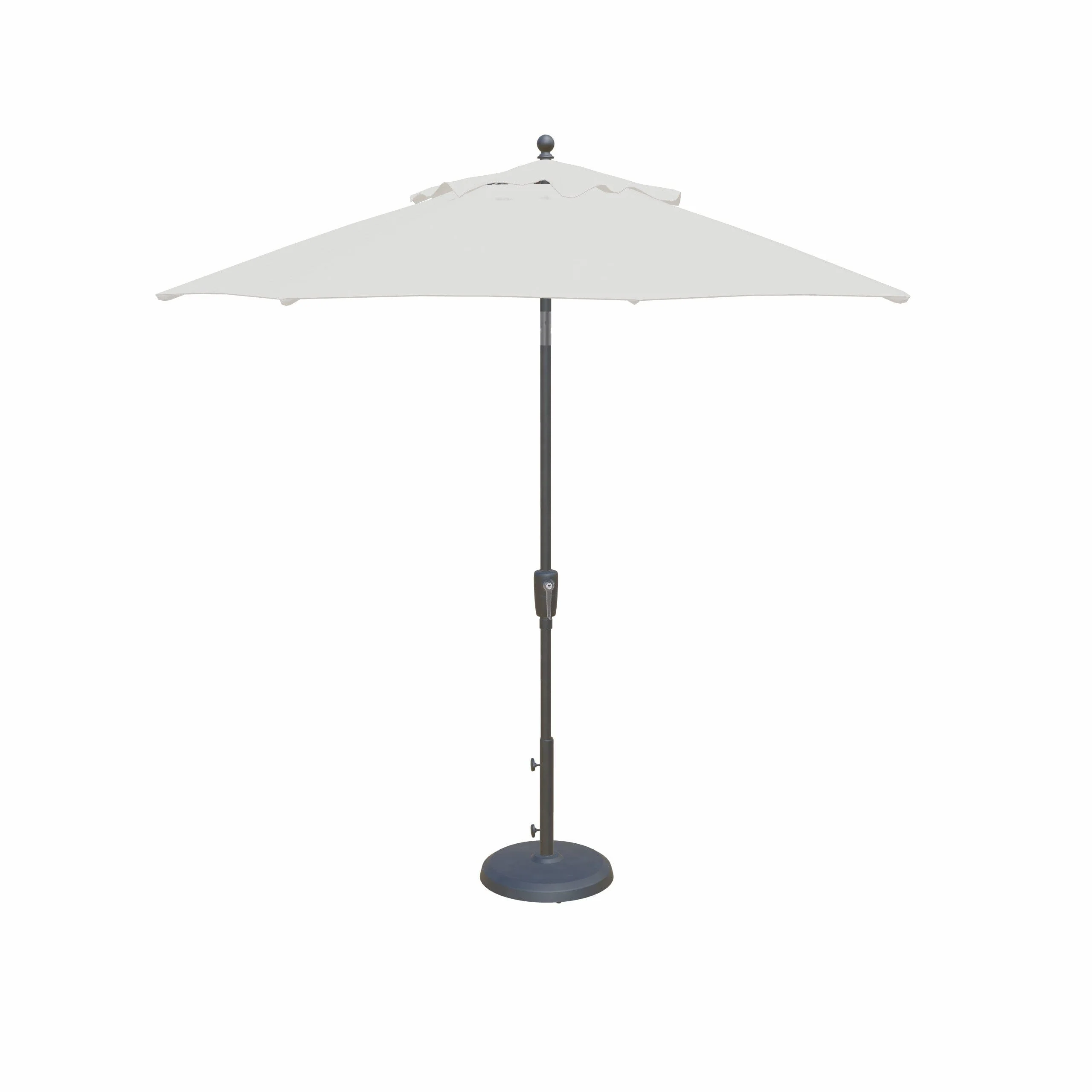 Treasure Garden 9' Push Button Tilt Market Umbrella - Image 6